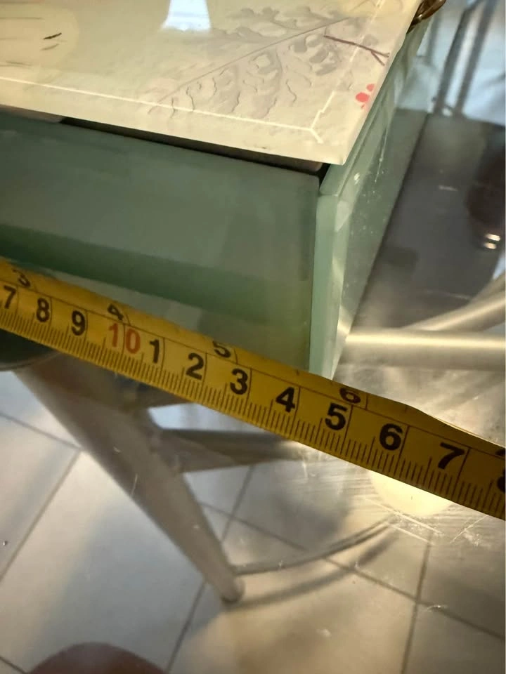 Glass Keepsake Box with Bird Design - photo 4