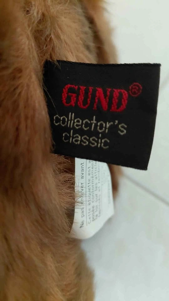 Gund Collector's Classic Plush Brown Bear - photo 4