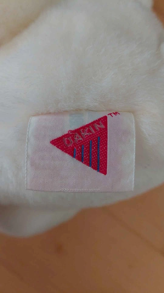 Vintage 1988 Dakin White Plush Bunny Rabbit - photo 3