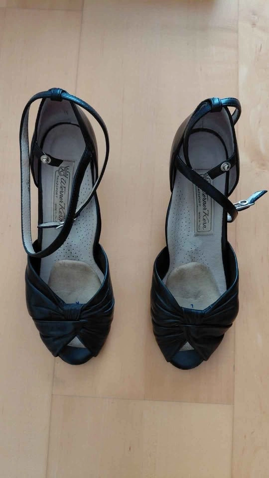 Werner Kern Nadja 5 Black Dance Shoes Size 6 EU/ 8.5 US - photo 2