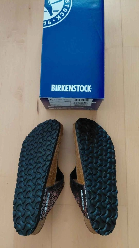 BRAND NEW Birkenstock Gizeh BS Metallic Stones Black Sandals Siz - photo 2