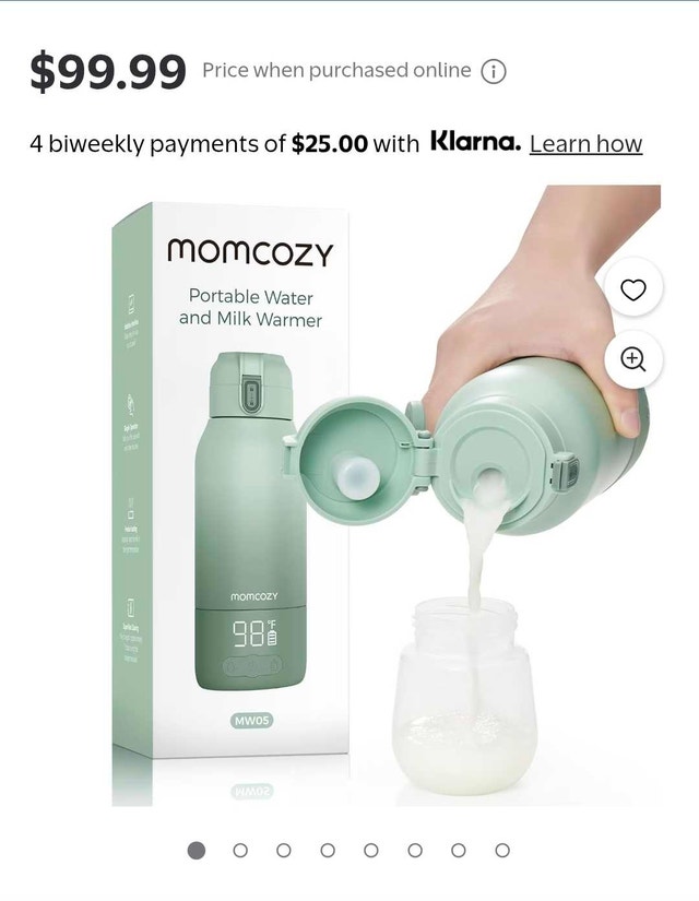 Momcozy Portable Water and Milk Warmer