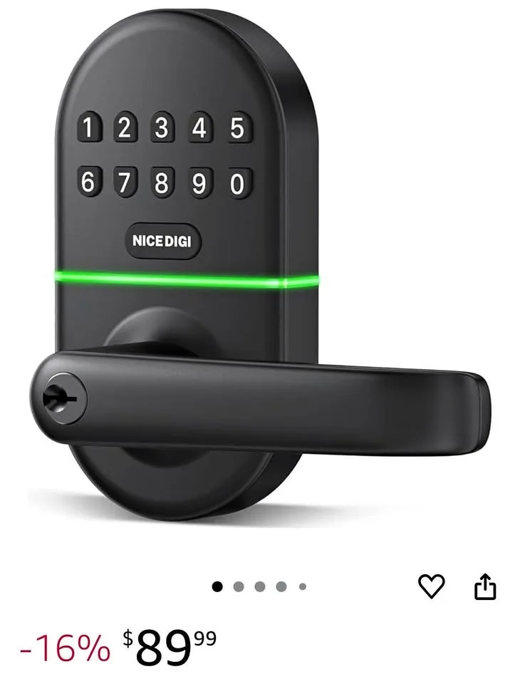 Smart Keypad Door Lock by NICE DIGI thumbnail