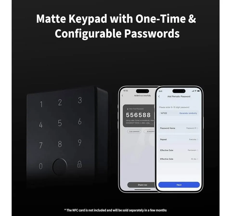 Aqara Smart Lock U100, Fingerprint Keyless Entry Door Lock image indicator(4)