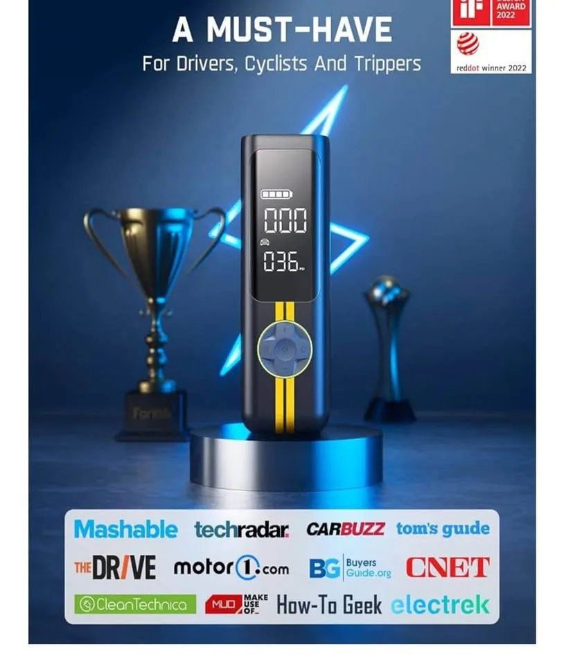 Fanttik X8 APEX Tire Inflator image indicator(5)