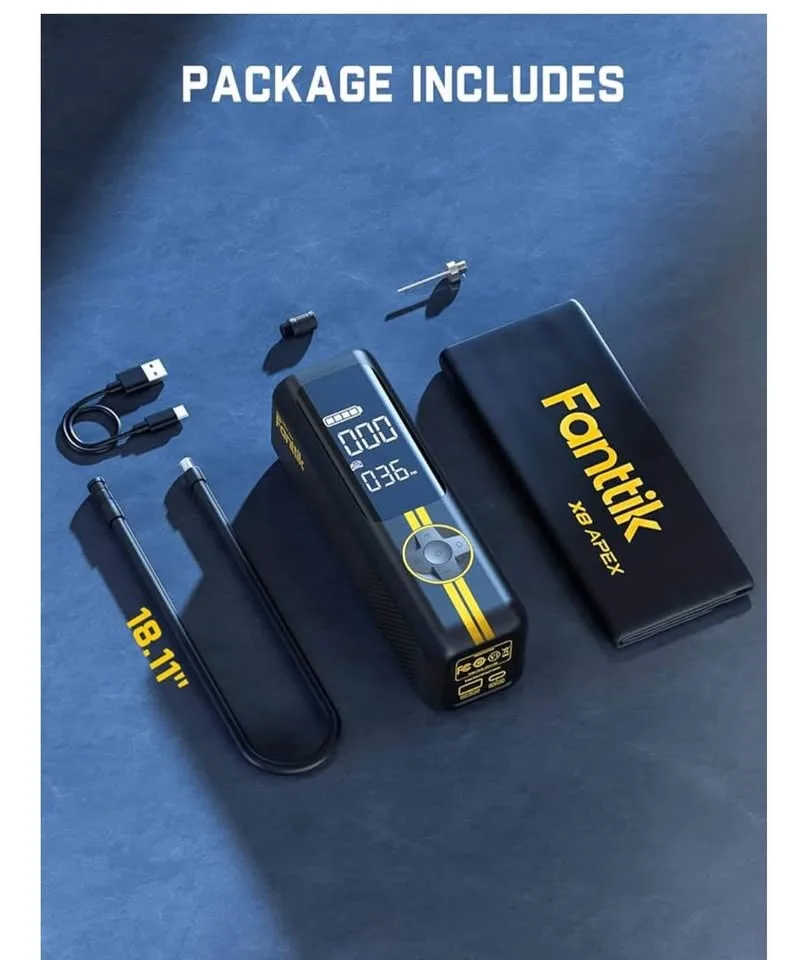 Fanttik X8 APEX Tire Inflator image indicator(9)