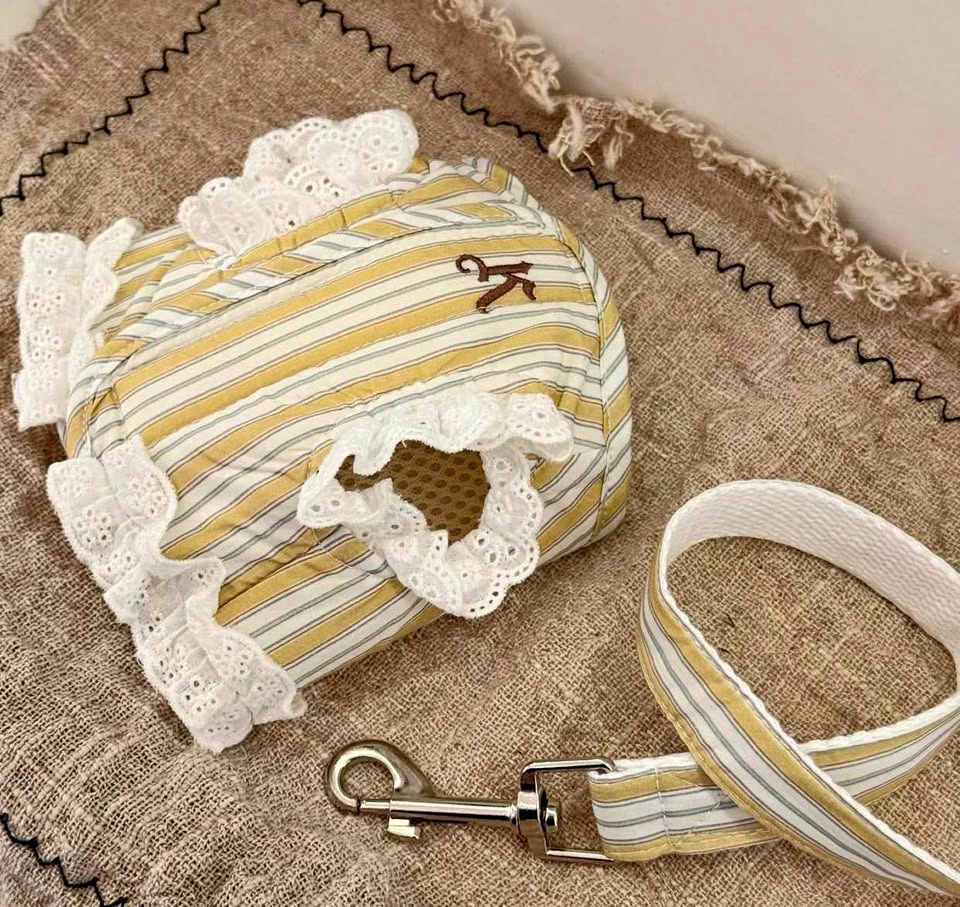Kiyott Lace Pet Harness & Leash Set | Brand New | Small Dog/Cat