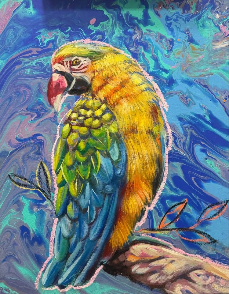 MEDIUM SIZE ORIGINAL PAINTINGS - photo 4