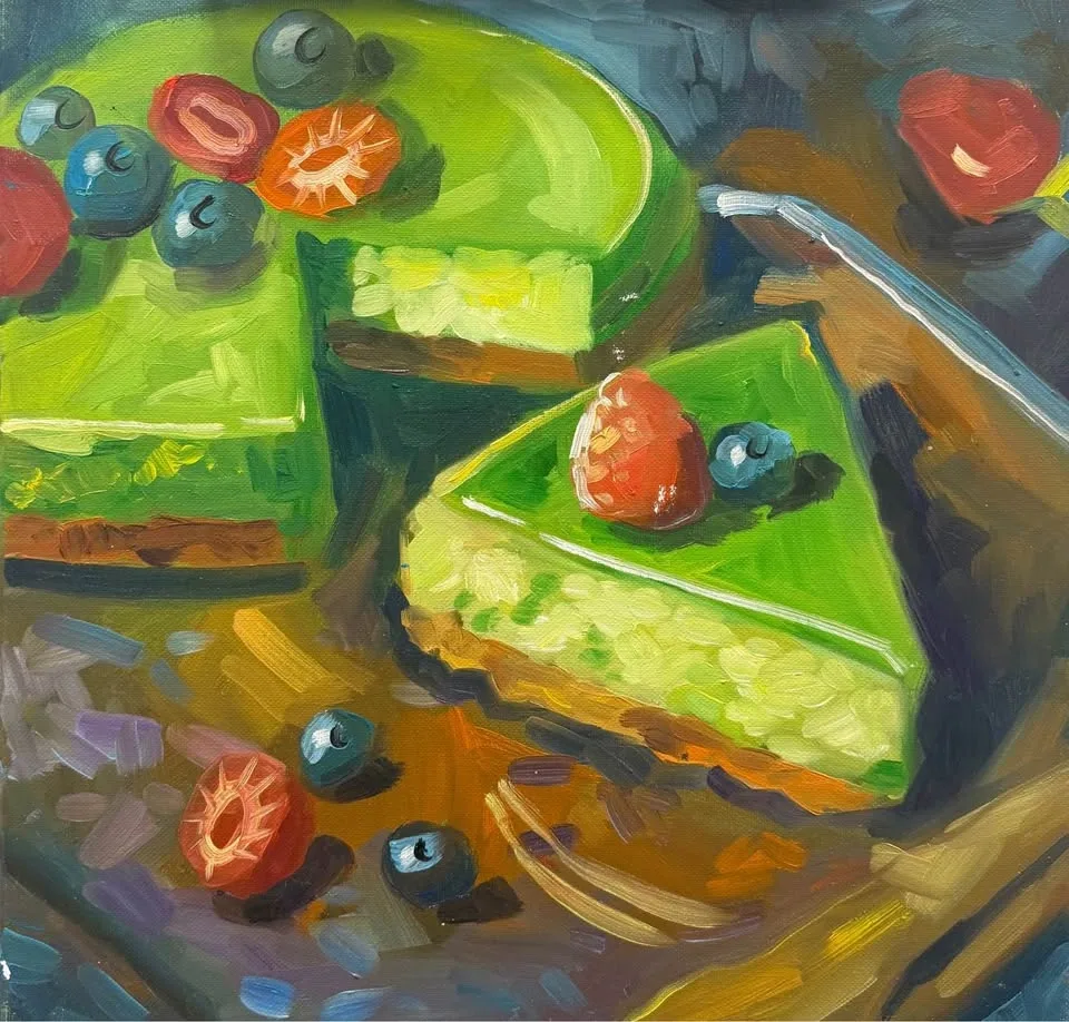Medium size original painting - photo 2
