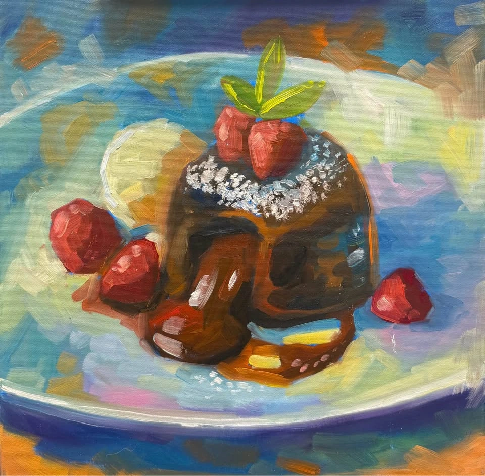 Medium size original painting - photo 3