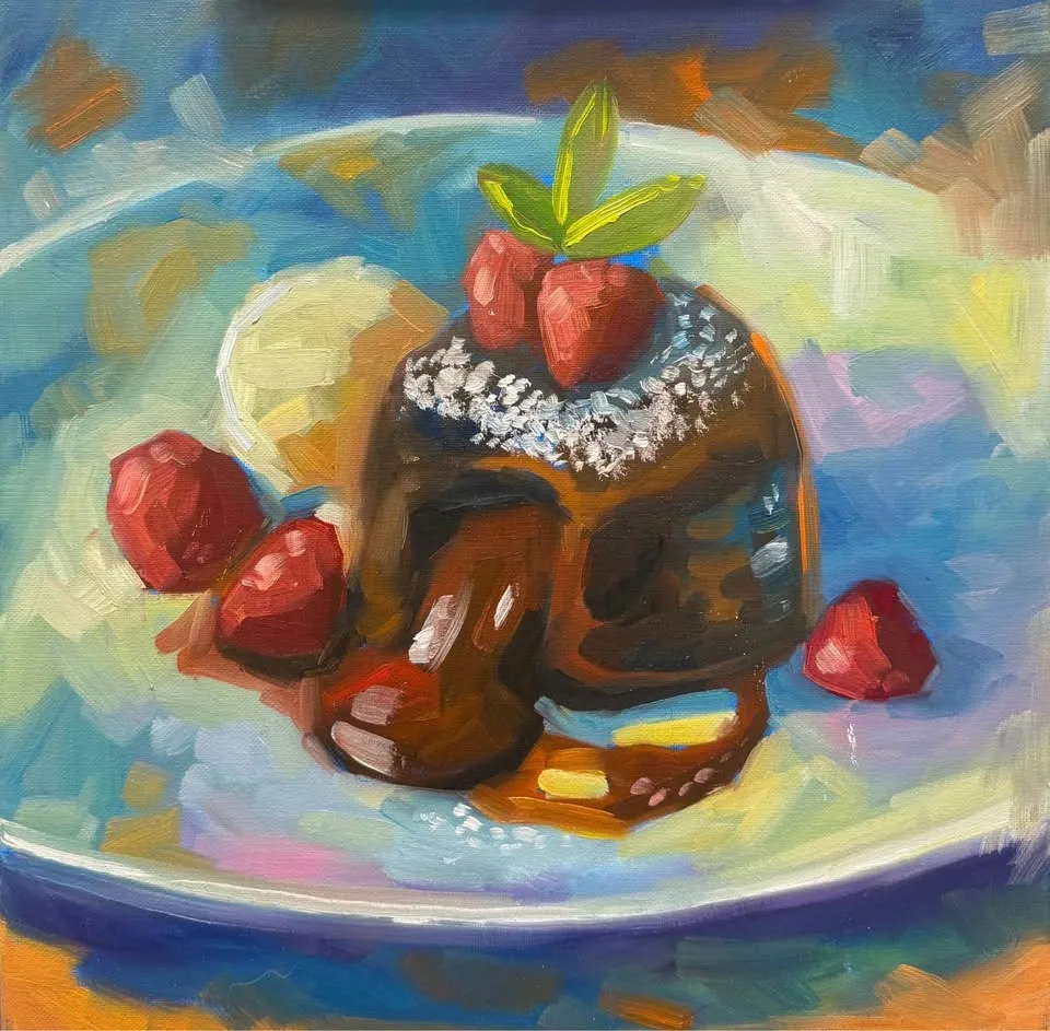 Medium size original painting - photo 3