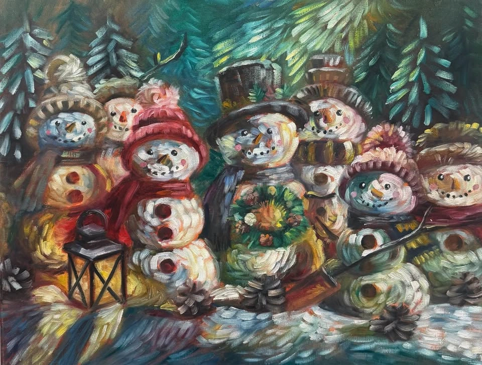 Medium size original painting - photo 5