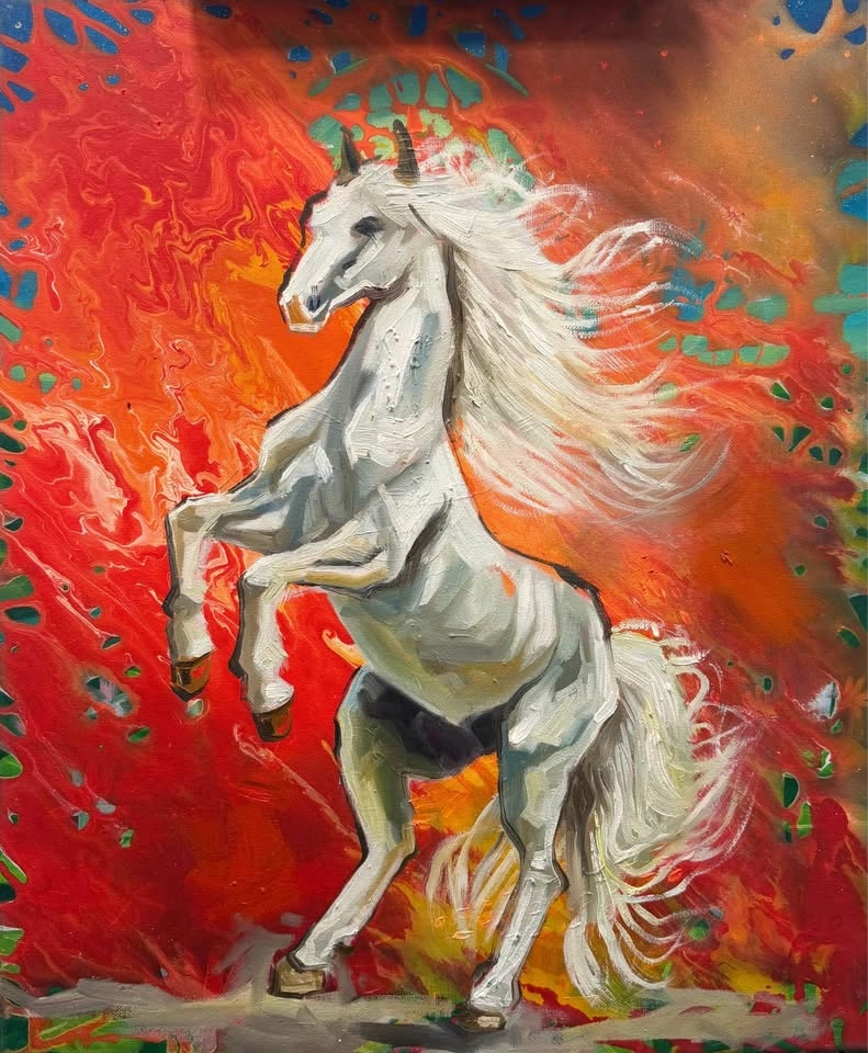 Medium-Large original paintings - photo 3