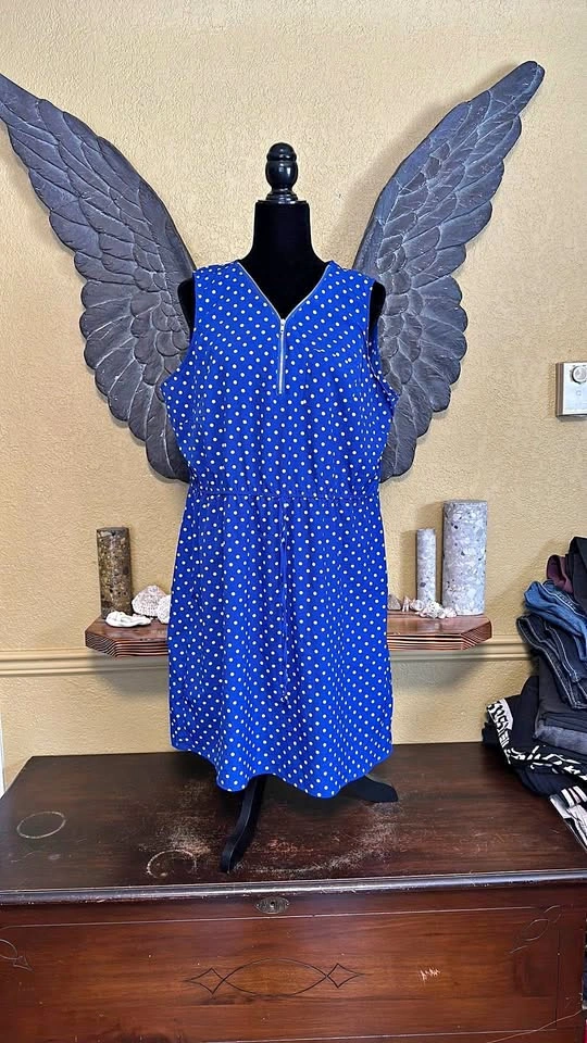 Lily Morgan Polka Dot Dress