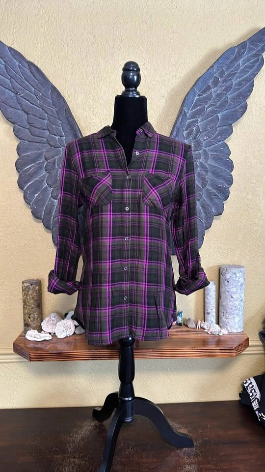 RW&CO Plaid Button Down Shirt - photo 2