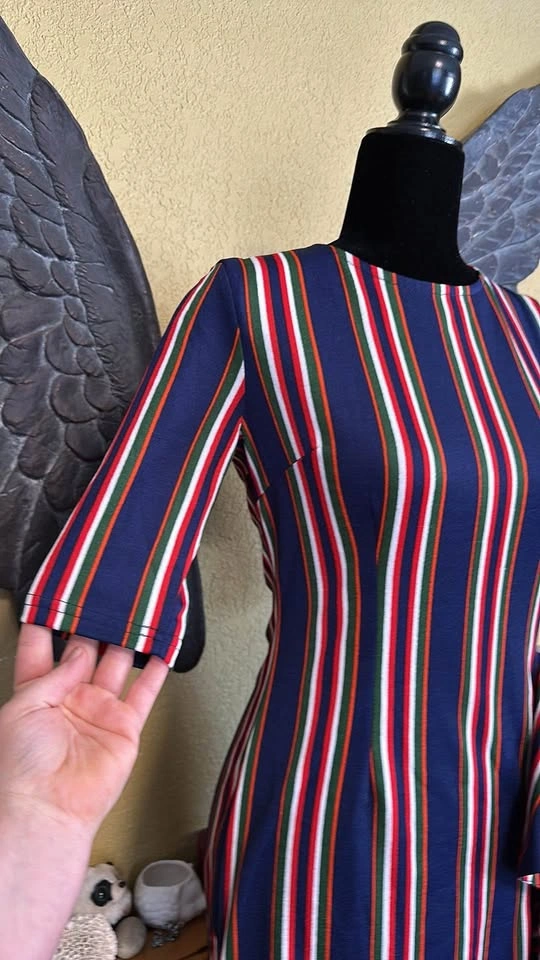 Oxiuli Fashion Striped Dress - photo 2