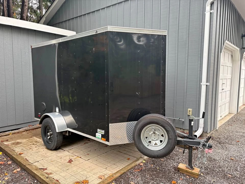 2024 Continental 8ft Enclosed Cargo Trailer
