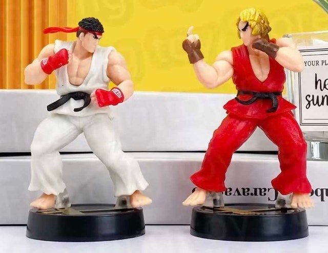 Street Fighter 4 Ryu and Ken Action Figures 2-Pack Bundle