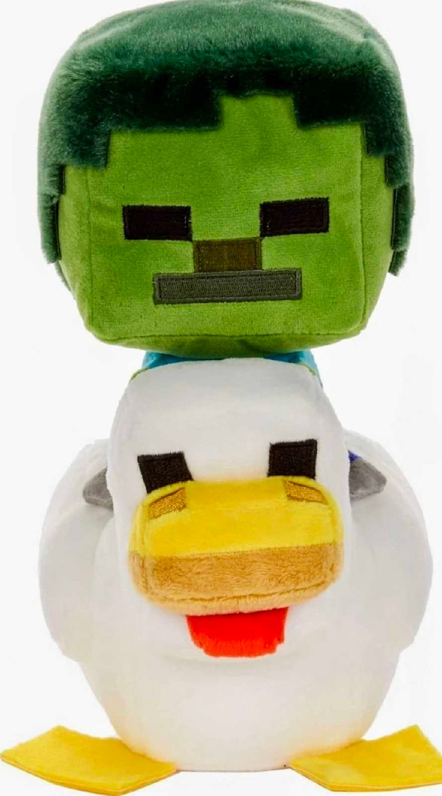 Mattel Minecraft Zombie Chicken Jockey Plush - photo 2