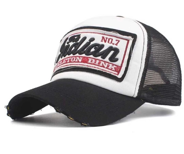 The Indian Motorcycle No.7 Snapback Trucker Hat