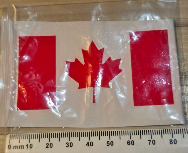 Canada Flag Vinyl Car Sticker - Red - photo 2