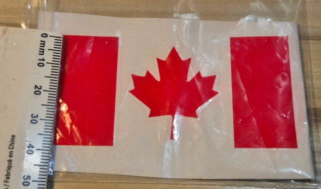 Canada Flag Vinyl Car Sticker - Red - photo 3