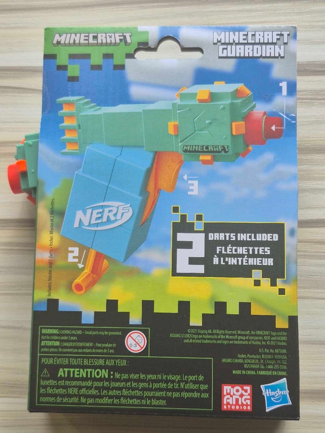 NERF MicroShots MINECRAFT Mini Blasters - photo 3