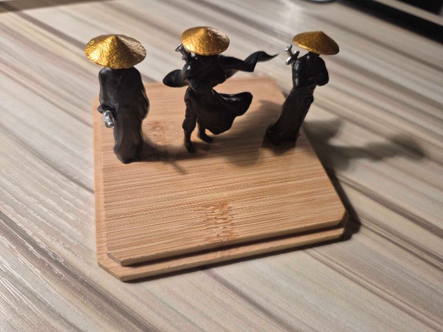 Youxia or Chinese Knight-Errant 3-Pcs Figurines - photo 4