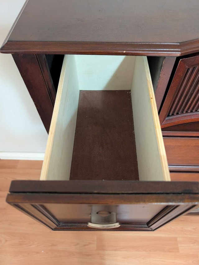 Wooden High Chest of Drawers - photo 4