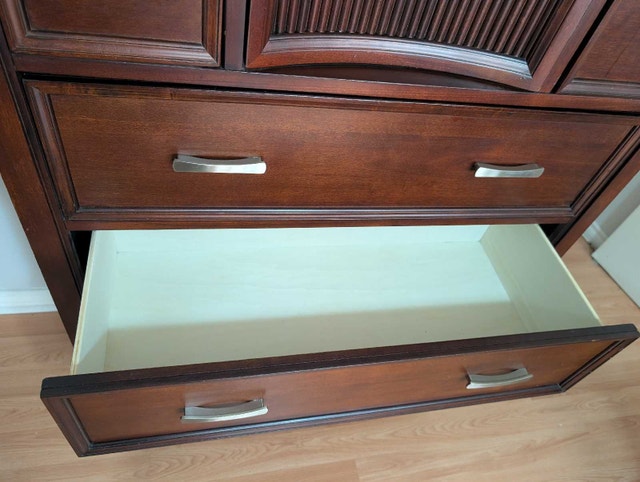 Wooden High Chest of Drawers - photo 5