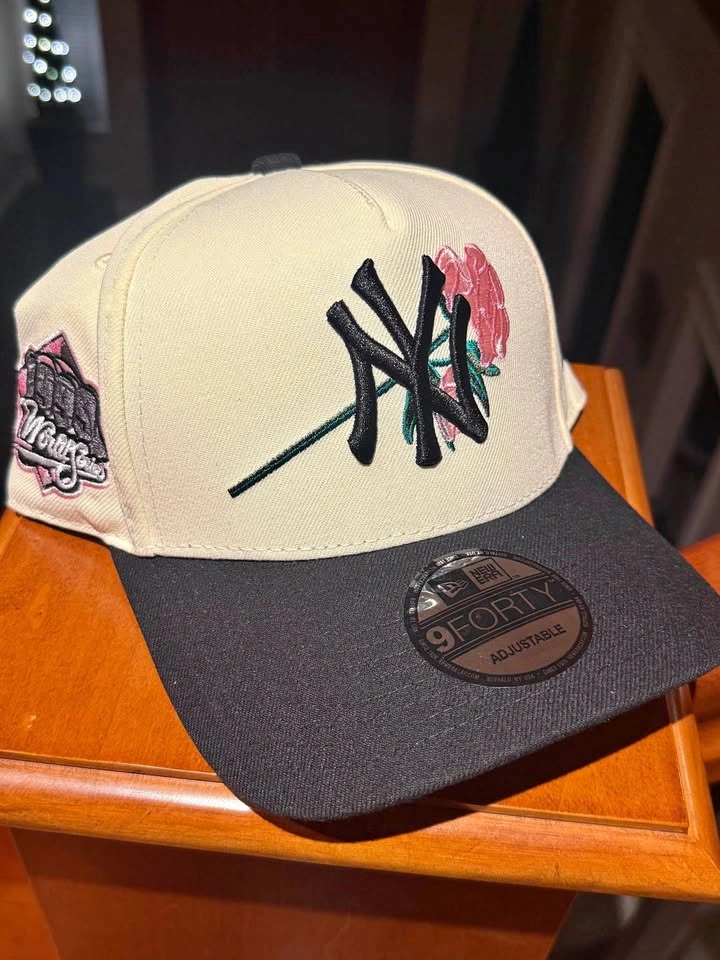 New York Yankees Rose 1998 World Series Cap