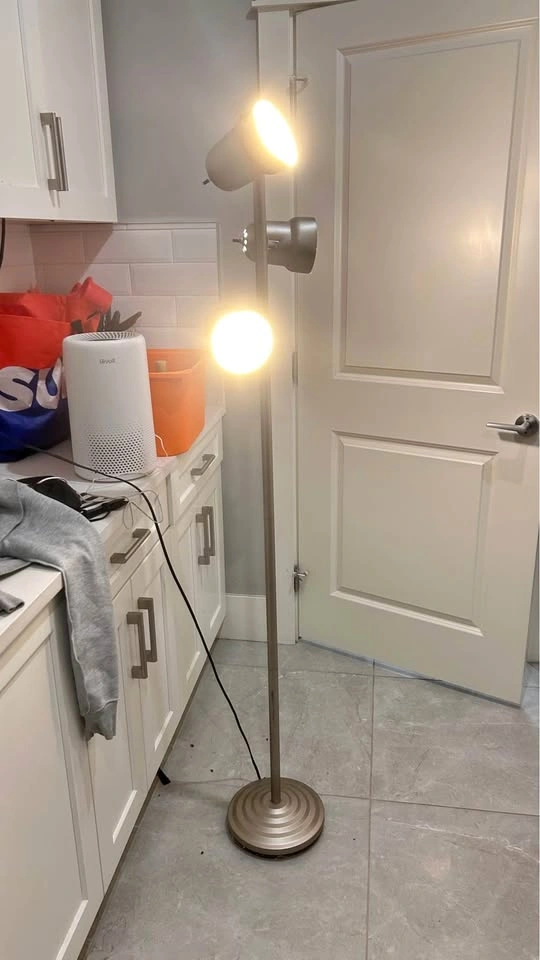 3 headed Lamp. House decor