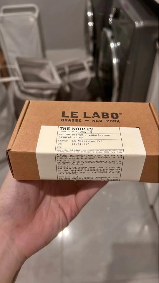 Le labo the noir 15ml perfume brand new