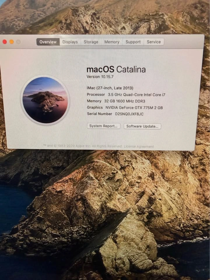 Apple iMac 27” – Core i7 – 32GB RAM – Includes Keyboard & Mouse - photo 5
