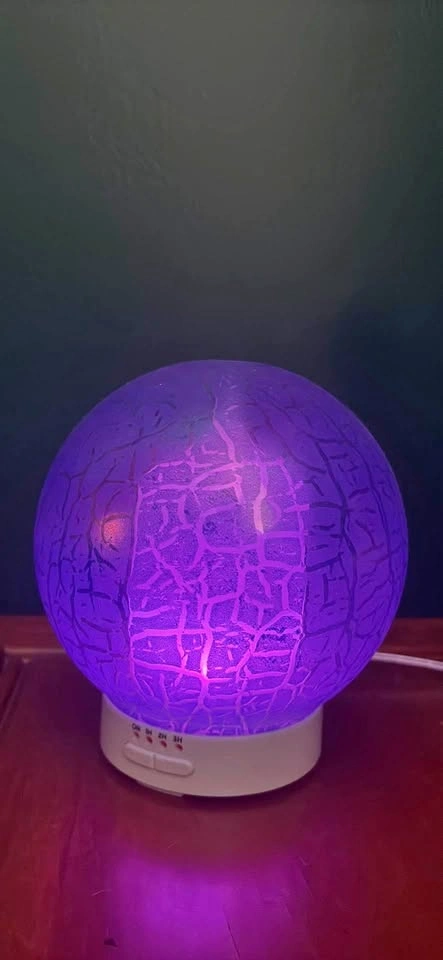 Crackle Glass Essential Oil Diffuser