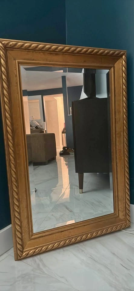 Large Gold Ornate Wall Mirror