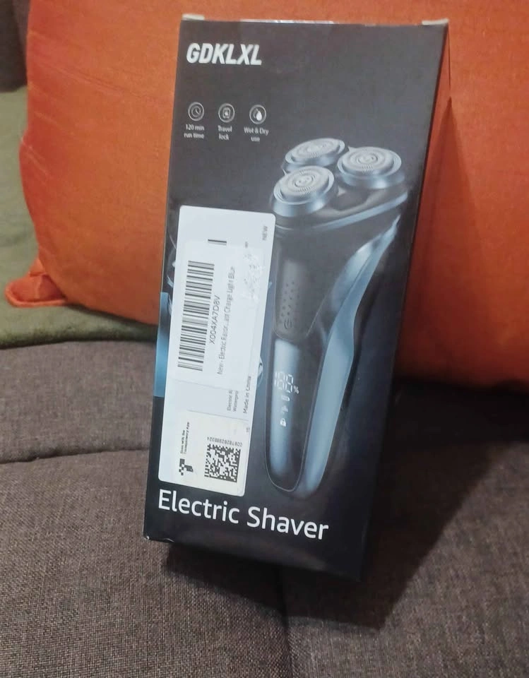 Cordless Electric Shaver Rotary Razor with LED Display - photo 2