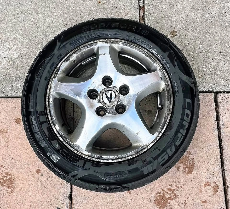 Acura Tire & Rim Set (4) – 205/60R16 – $250 OBO
