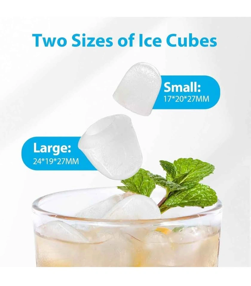 Aeitto Portable Ice Maker Machine 9 Cubes 6 Min - photo 3