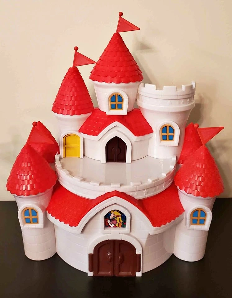Nintendo Super Mario Mushroom Kingdom Castle Playset with Figure