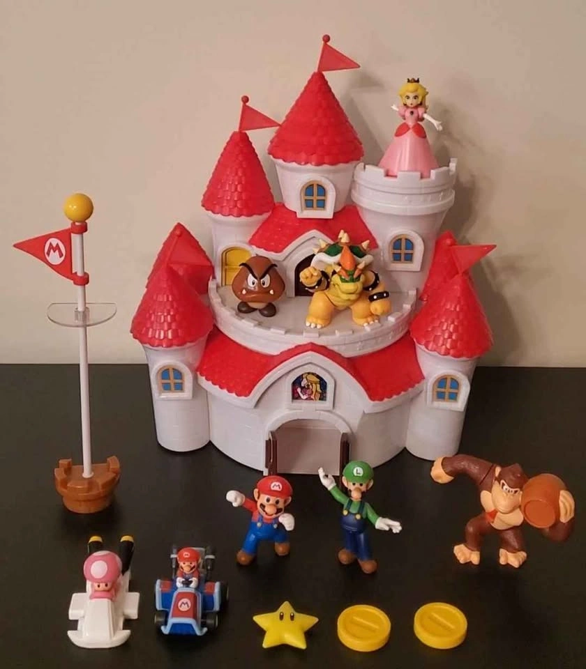 Nintendo Super Mario Mushroom Kingdom Castle Playset with Figure - photo 5