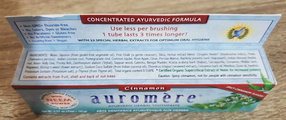 Organic/Natural Toothpaste Auromère and Grants from Australia - photo 2