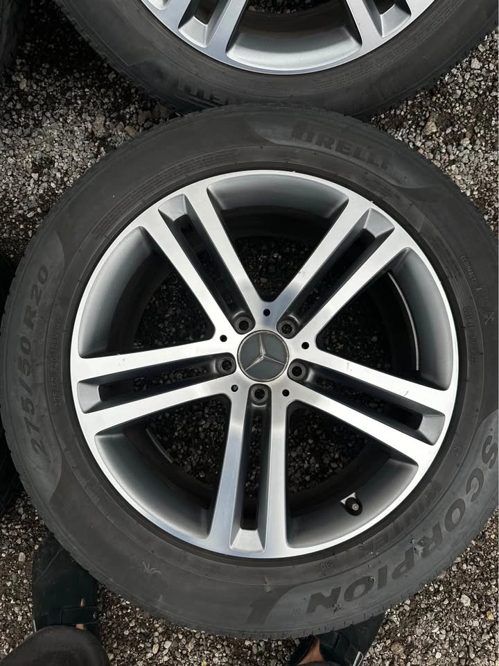 Set of OEM 20” Mercedes GLE 350/450 Rims on Pirelli Scorpion Win - photo 3