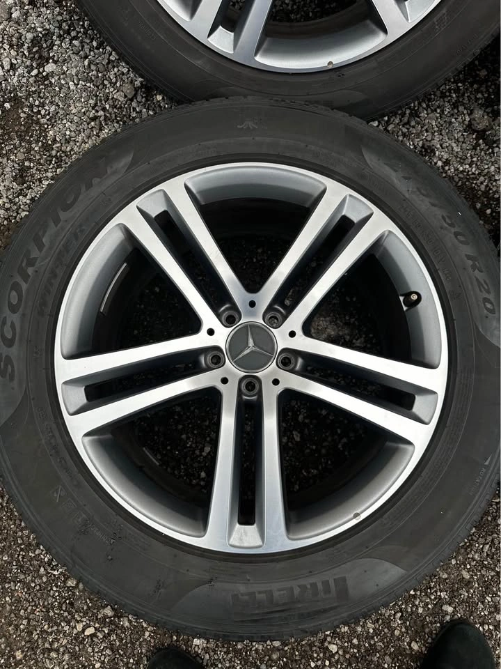 Set of OEM 20” Mercedes GLE 350/450 Rims on Pirelli Scorpion Win - photo 4