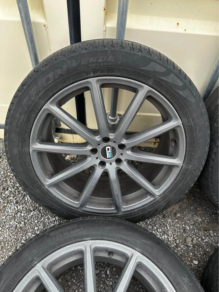 Set of Eurodesign 20" German Rims on Winter Tires - photo 4