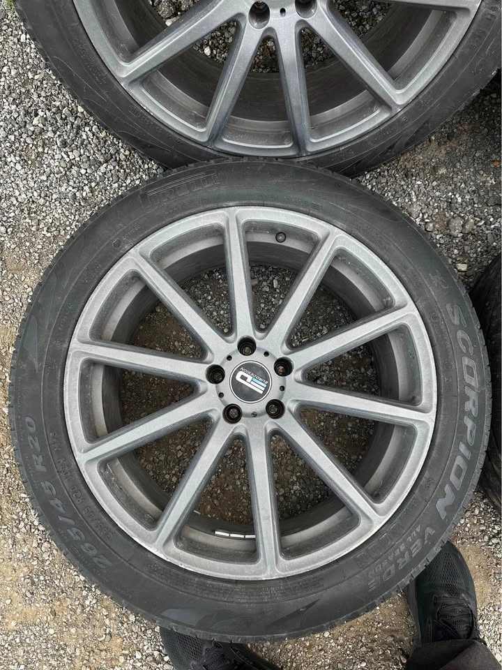 Set of Eurodesign 20" German Rims on Winter Tires - photo 5