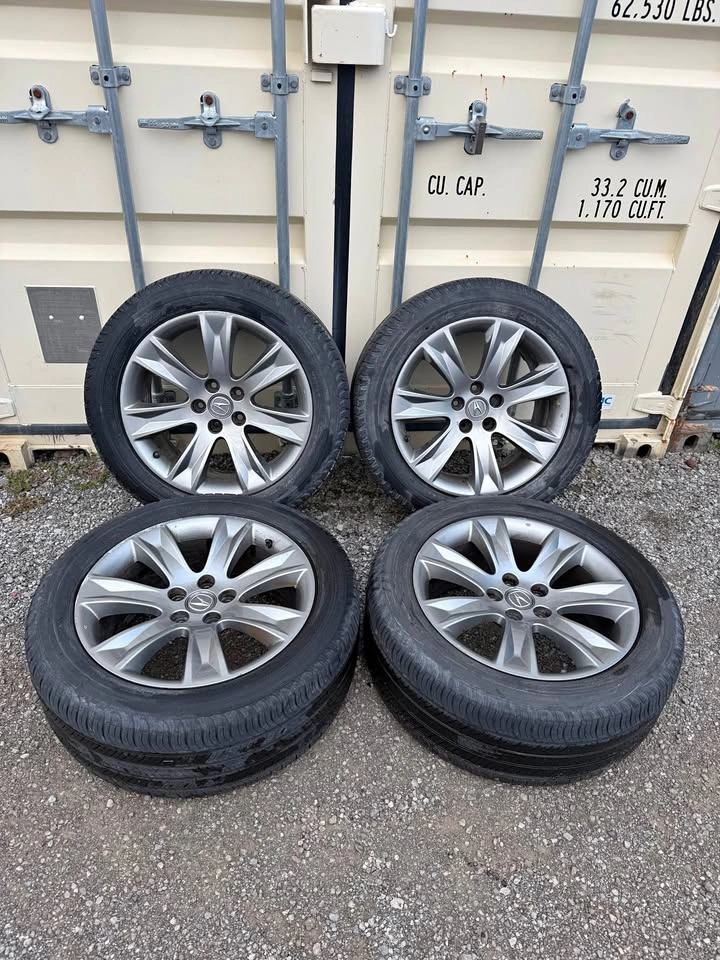Set of OEM 19” Acura MDX Elite Rims On Michelin All Season Tires
