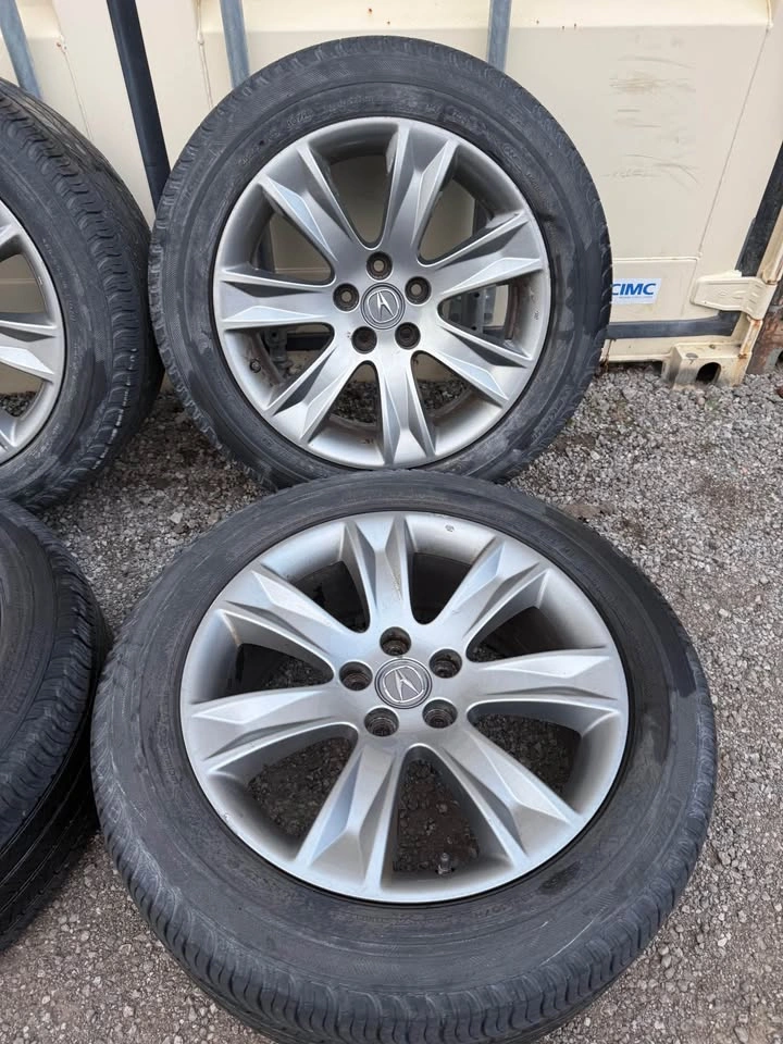Set of OEM 19” Acura MDX Elite Rims On Michelin All Season Tires - photo 2