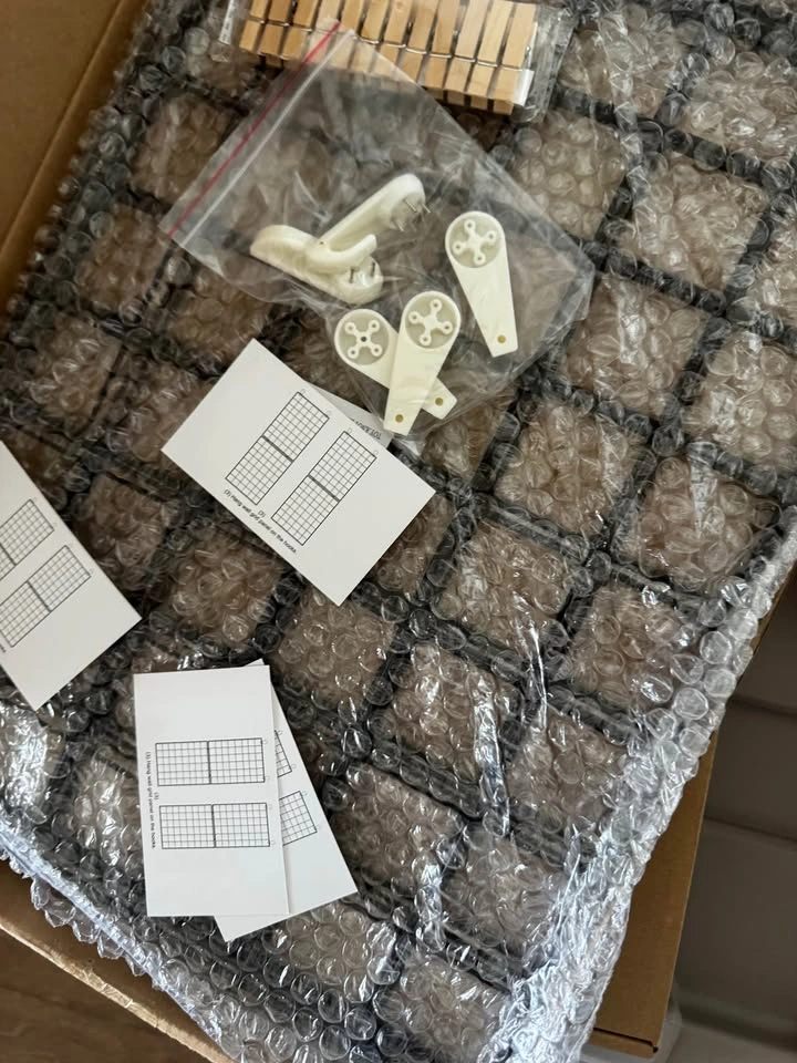 Wall Grid Panel Set with Clips and Hooks - photo 4