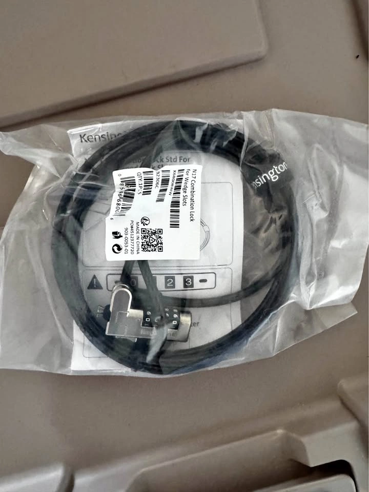 Kensington N17 Combination Lock for Wedge Slots